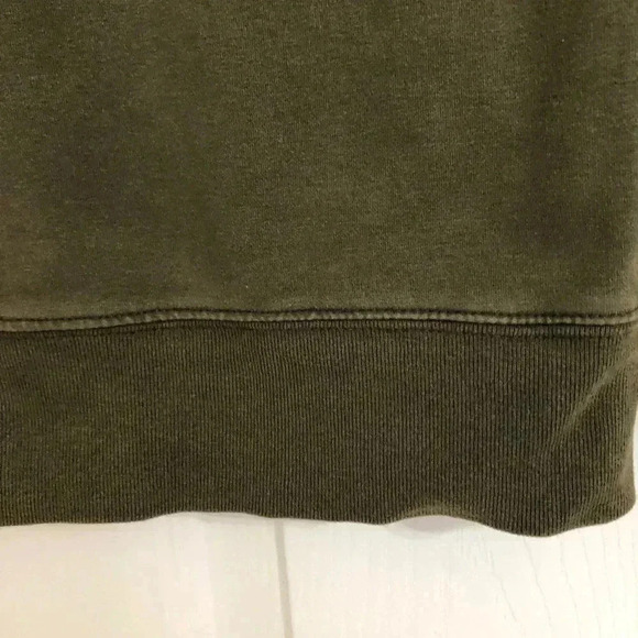 Joe Fresh Green Zippered Hoodie Size Extra Small - Picture 11 of 16